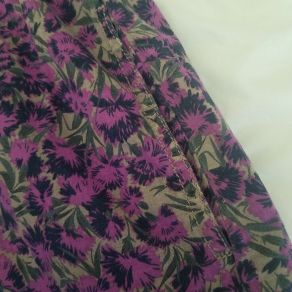 Free People Purple Floral Mini Dress – Size S. fp52 - Picture 6 of 9